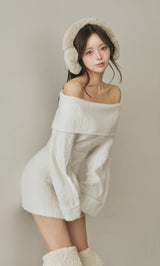 モデル：158cm（着用サイズ：FREE　着用カラー：WHT）