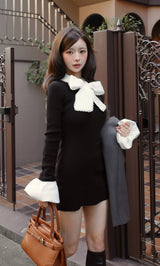 モデル：158cm（着用サイズ：FREE　着用カラー：BLK）