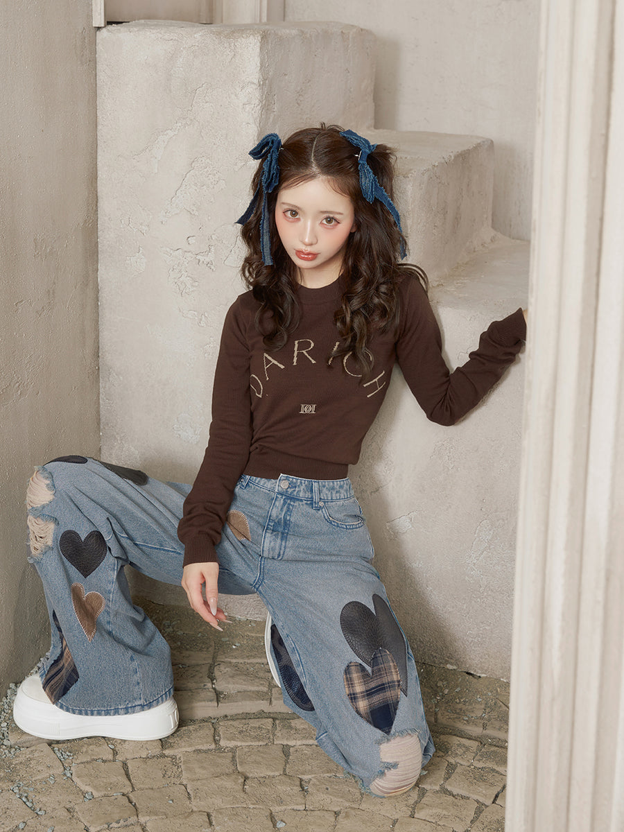 モデル：158cm（着用サイズ：S　着用カラー：BLU）