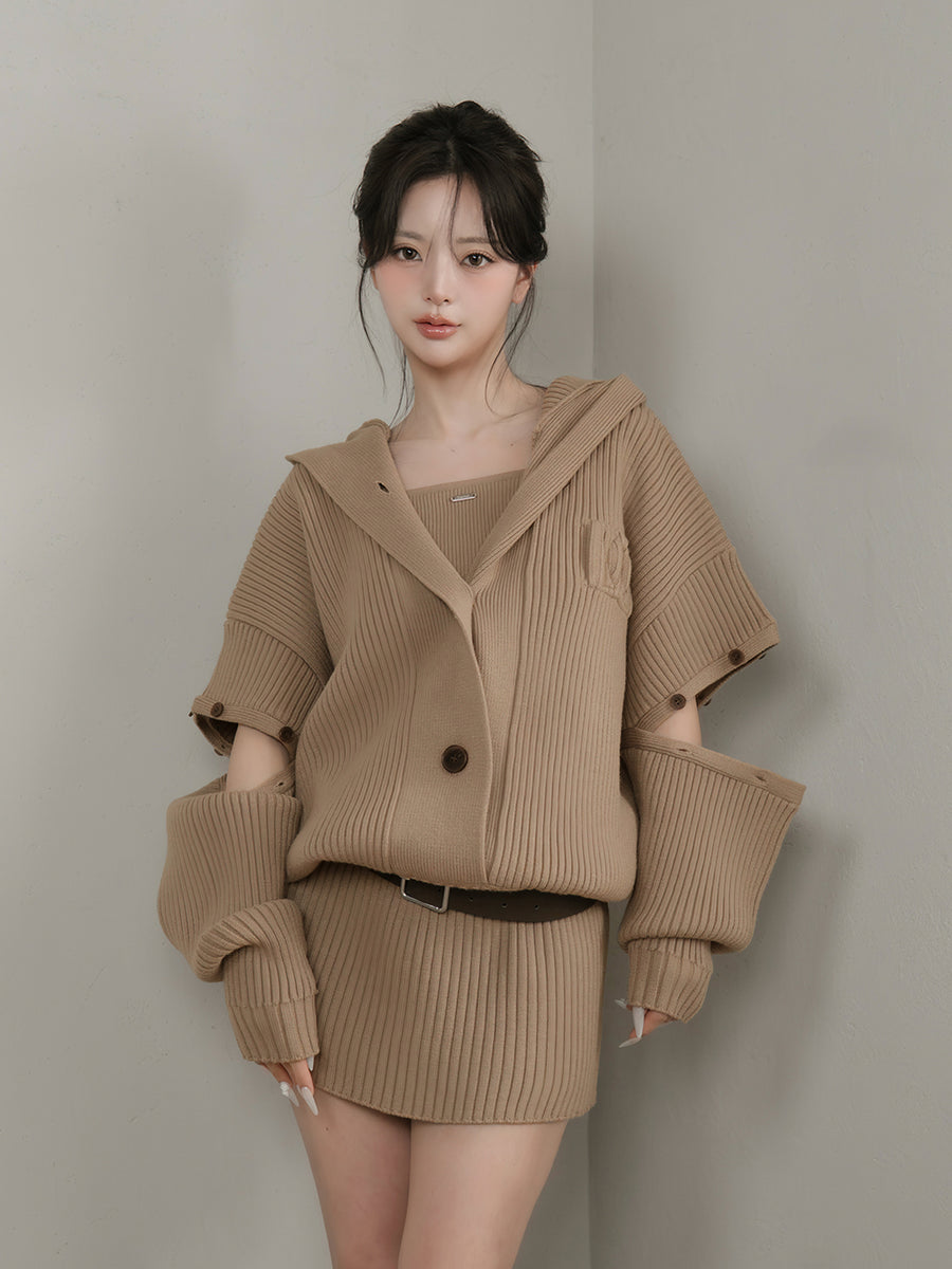 モデル：158cm（着用サイズ：FREE　着用カラー：MOC）