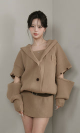 モデル：158cm（着用サイズ：FREE　着用カラー：MOC）