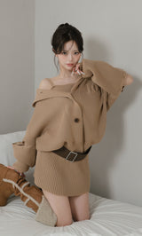 モデル：158cm（着用サイズ：FREE　着用カラー：MOC）