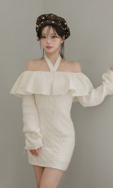 モデル：158cm（着用サイズ：FREE　着用カラー：IVO）