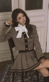 モデル：158cm（着用サイズ：S　着用カラー：BRN）