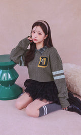 モデル：158cm（着用サイズ：FREE　着用カラー：GRY）