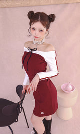 モデル：158cm（着用サイズ：FREE　着用カラー：BRD）