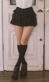 モデル：158cm（着用サイズ：S　着用カラー：BLK）