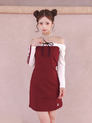 モデル：158cm（着用サイズ：FREE　着用カラー：BRD）