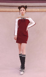 モデル：158cm（着用サイズ：FREE　着用カラー：BRD）