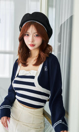 モデル：158cm（着用サイズ：FREE　着用カラー：NVY）