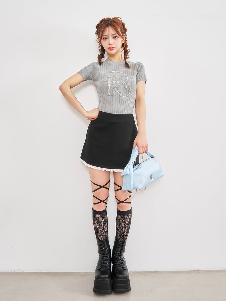 darlingビジューニットトップス – Darich (ダーリッチ)