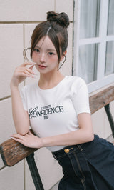 モデル：158cm（着用サイズ：FREE　着用カラー：WHT）