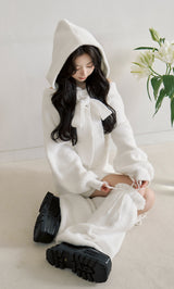 モデル：158cm（着用サイズ：FREE　着用カラー：WHT）