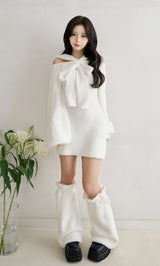 モデル：158cm（着用サイズ：FREE　着用カラー：WHT）