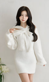 モデル：158cm（着用サイズ：FREE　着用カラー：WHT）