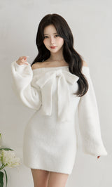 モデル：158cm（着用サイズ：FREE　着用カラー：WHT）