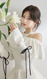 モデル：158cm（着用サイズ：FREE　着用カラー：IVO）