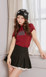 モデル：158cm（着用サイズ：FREE　着用カラー：RED）