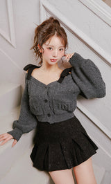 モデル：158cm（着用サイズ：FREE　着用カラー：GRY）