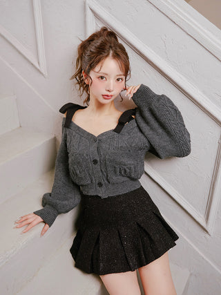 モデル：158cm（着用サイズ：FREE　着用カラー：GRY）