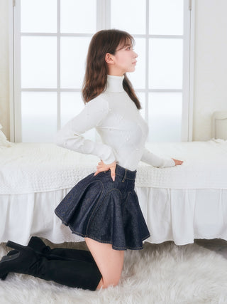 モデル：158cm（着用サイズ：S　着用カラー：IND）