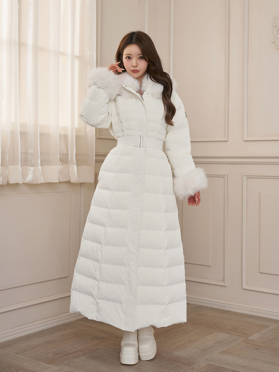 モデル：158cm（着用サイズ：S　着用カラー：WHT）