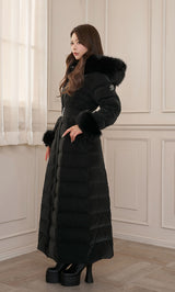 モデル：158cm（着用サイズ：S　着用カラー：BLK）