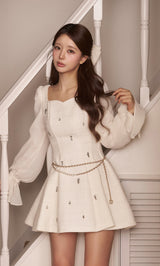 モデル：158cm（着用サイズ：FREE　着用カラー：WHT）