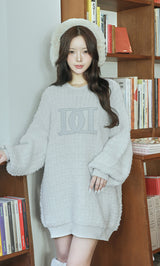 モデル：158cm（着用サイズ：FREE　着用カラー：SAX）