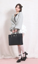 サイズ：FREE　カラー：BLK