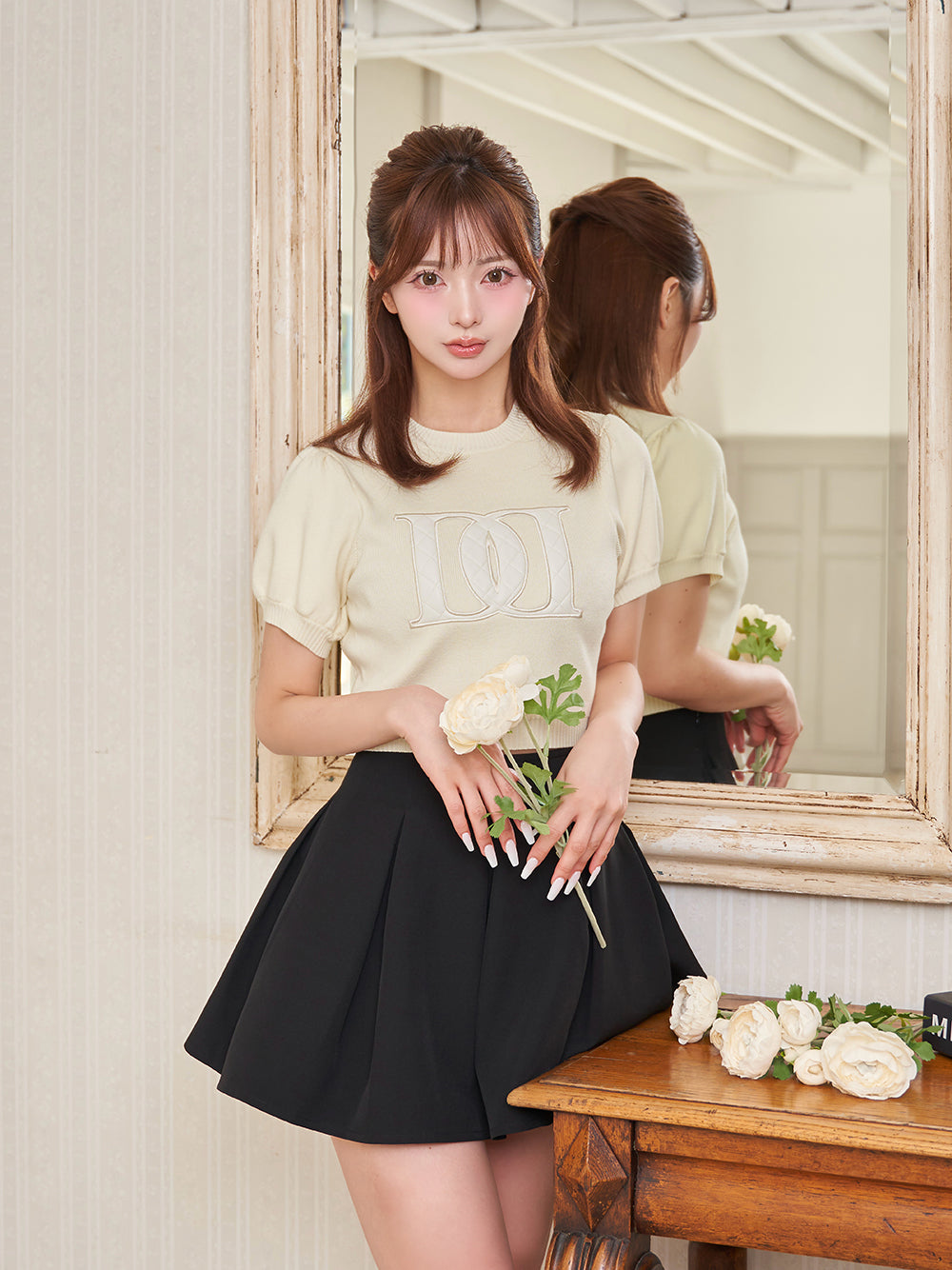 タックデザインカットミニスカート – Darich