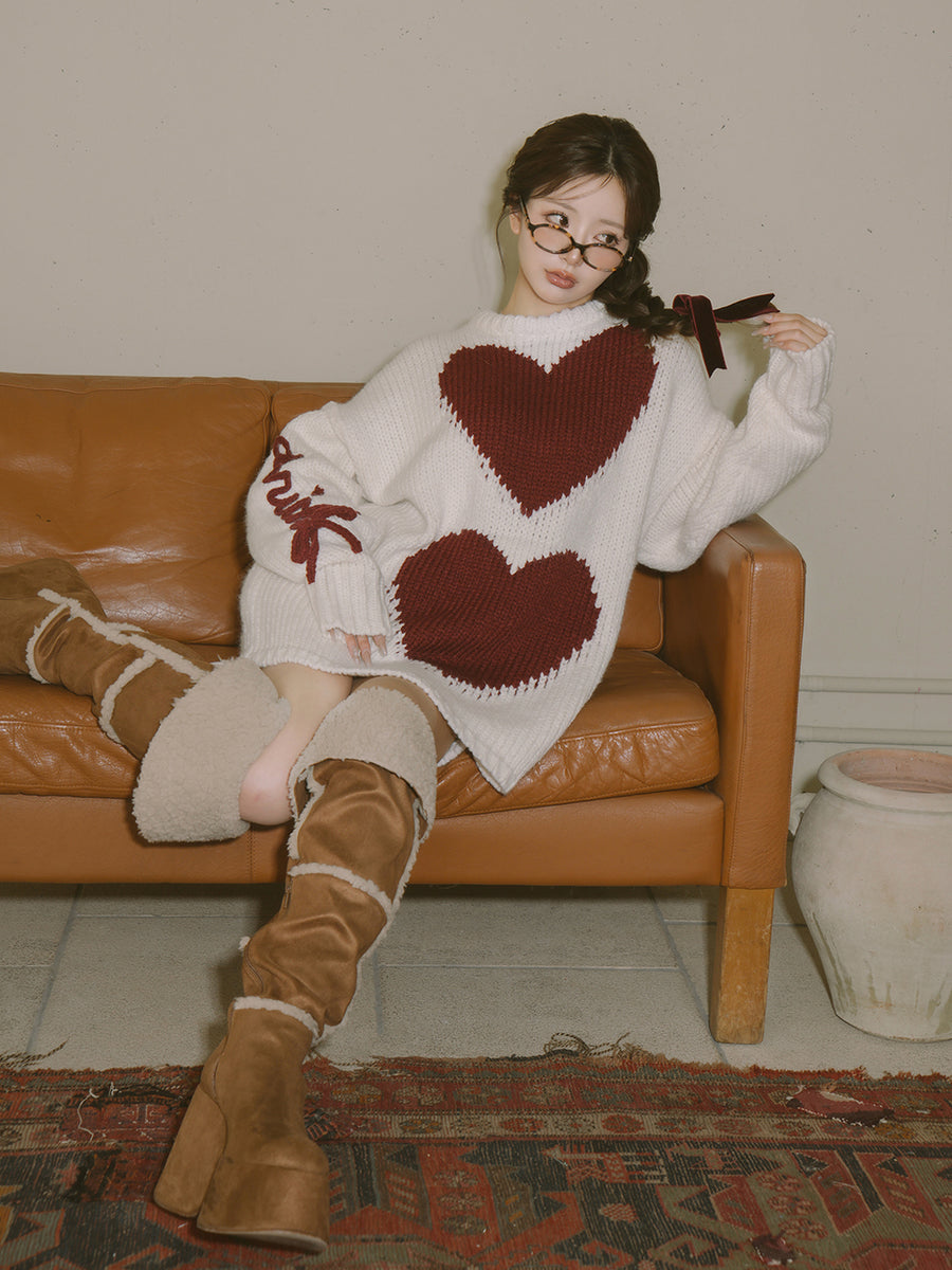 モデル：158cm（着用サイズ：FREE　着用カラー：IVO）