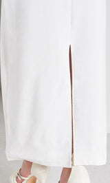 モデル：158cm（着用サイズ：FREE　着用カラー：WHT）