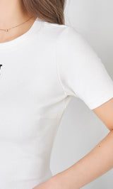 モデル：158cm（着用サイズ：FREE　着用カラー：WHT）