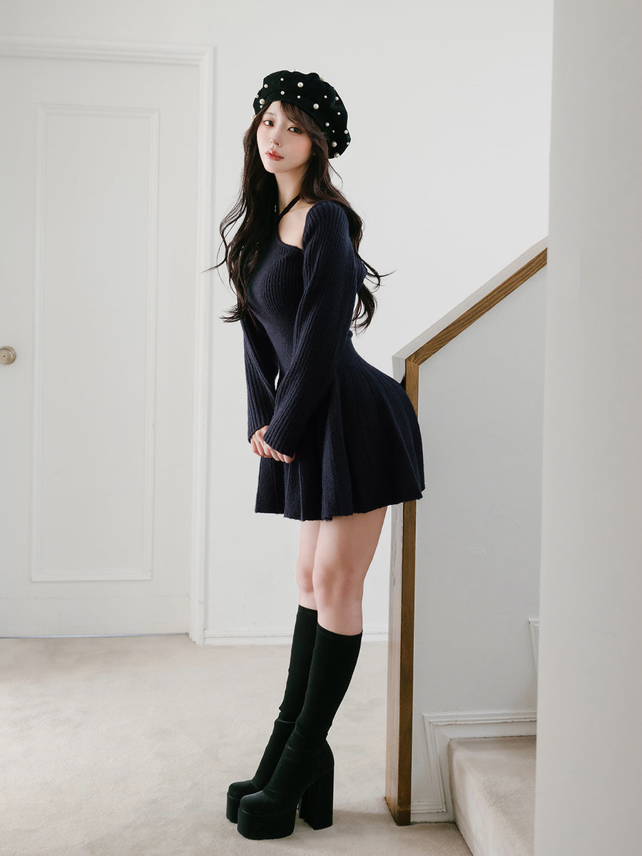 モデル：158cm（着用サイズ：FREE　着用カラー：NVY）