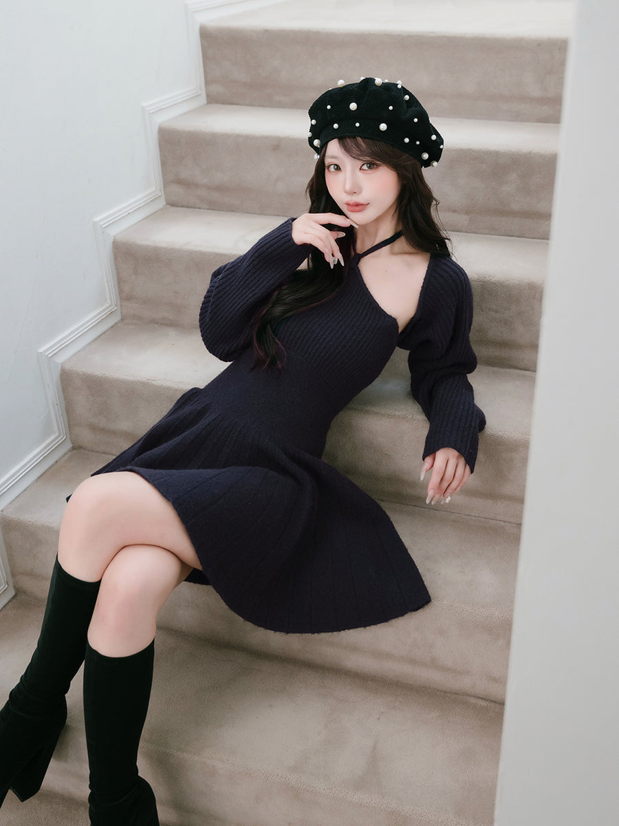 モデル：158cm（着用サイズ：FREE　着用カラー：NVY）