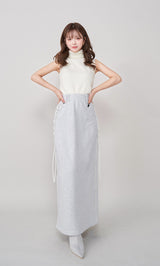 モデル：158cm（着用サイズ：FREE　着用カラー：L-GRY）