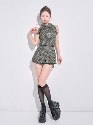 モデル：158cm（着用サイズ：FREE　着用カラー：GRY）