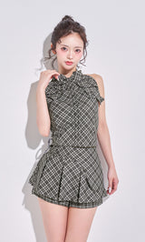 モデル：158cm（着用サイズ：FREE　着用カラー：GRY）