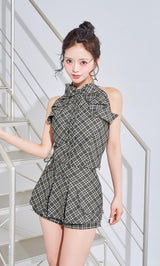 モデル：158cm（着用サイズ：FREE　着用カラー：GRY）