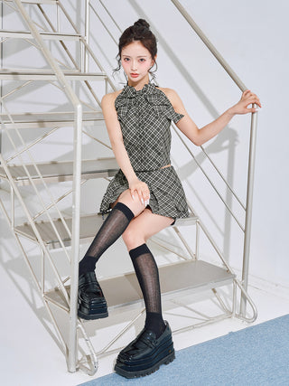 モデル：158cm（着用サイズ：FREE　着用カラー：GRY）