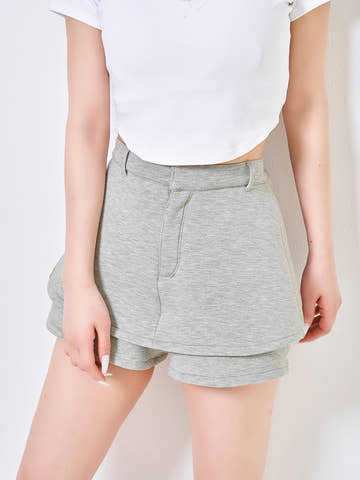 モデル：158cm（着用サイズ：S　着用カラー：GRY）