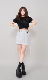 モデル：158cm（着用サイズ：FREE　着用カラー：L-GRY）