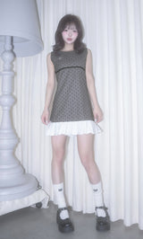 モデル：158cm（着用サイズ：FREE　着用カラー：GRY）