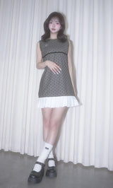 モデル：158cm（着用サイズ：FREE　着用カラー：GRY）