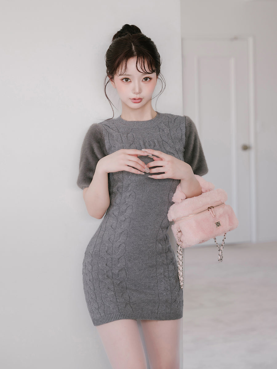 モデル：158cm（着用サイズ：FREE　着用カラー：GRY）