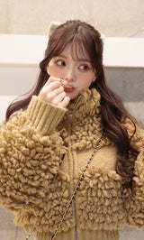 モデル：158cm（着用サイズ：FREE　着用カラー：BRN）