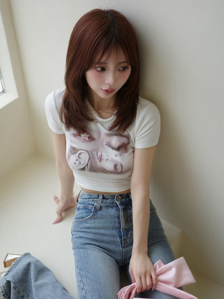 レディフォトコンパクトTシャツ – Darich (ダーリッチ)