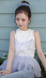 モデル：158cm（着用サイズ：FREE　着用カラー：WHT）