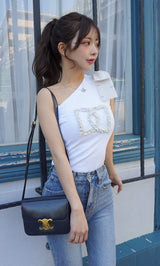 モデル：158cm（着用サイズ：FREE　着用カラー：WHT）